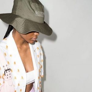 GANNI
Software Heavy Cotton Hat